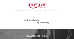Desktop Screenshot of ofir-group.com